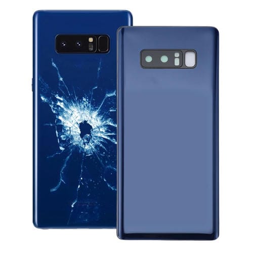 Tappo posteriore Samsung Galaxy Note 8 con tappo obiettivo fotocamera (blu)