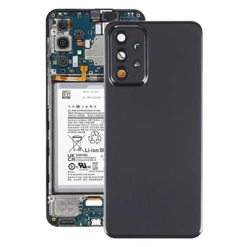 Coperchio posteriore della batteria Samsung Galaxy A23 5G SM-A236A con obiettivo della fotocamera (Nero)