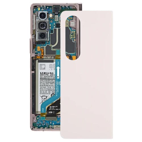 Tapa Trasera de Batería Samsung Galaxy Z Fold4 SM-F936B con Lente de Cámara (Beige)