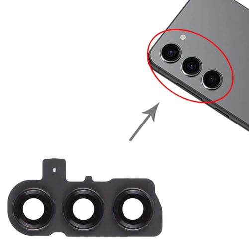 Housse d'objectif d'appareil photo Samsung Galaxy S23 SM-S911B