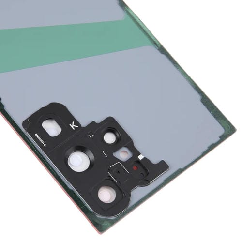 Back Battery Cover Glass Samsung Galaxy S23 Ultra SM-S918 with Camera Lens (Red)