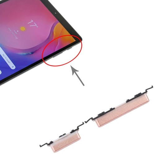 Bouton Power + Volume Samsung Galaxy Tab A 10.1 SM-T510 (Or)
