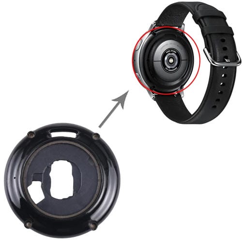 Back Cover Case for Samsung Galaxy Watch Active 2 40mm SM-R830 (Black)