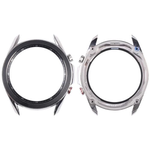 Piastra a ghiera Samsung Galaxy Watch 3 45mm SM-R840 Schermo LCD (Argento)