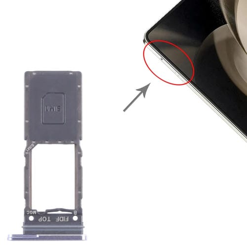 SIM-Kartenfach Samsung Galaxy Z Fold5 SM-F946 (Blau)