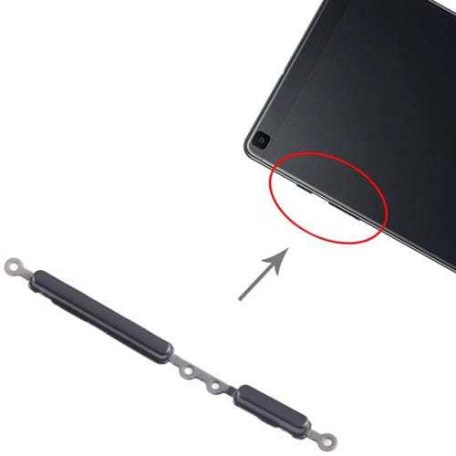 Boutons d'alimentation et de volume Samsung Galaxy Tab A 8.0 SM-T290/T295 (Noir)