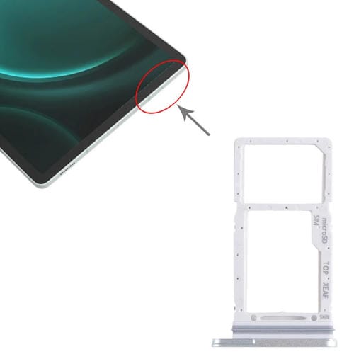 Micro-SD-Karte-Fach Samsung Galaxy Tab S9 FE SM-X516 LTE (Grün)