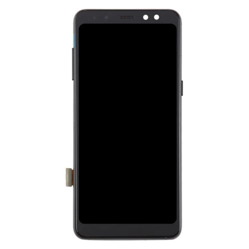 LCD-Bildschirm Digitalisierer Samsung Galaxy A8/A5 SM-A530 mit Rahmen (Schwarz)