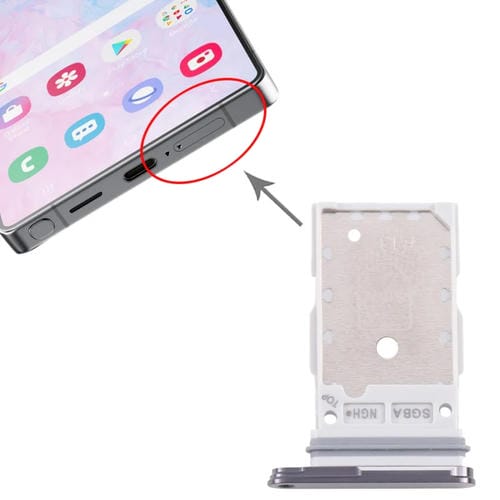 Vassoio scheda SIM Samsung Galaxy S25/S25+ SM-S931/S936 (Nero)