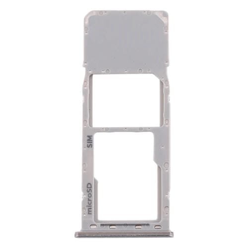 Vassoio della scheda SIM e Micro SD Samsung Galaxy A20/A30/A50 (Argento)