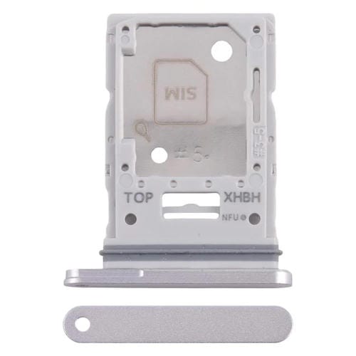 Tabuleiro Cartão SIM e Micro SD Samsung Galaxy Tab S10+/S10 Ultra SM-X820/X826/X920/X926 (Prateada)