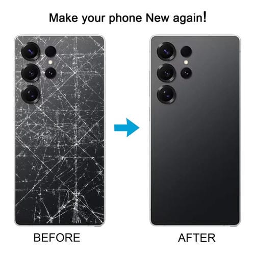 Rückseite des Akkudeckels Samsung Galaxy S25 Ultra SM-S938 mit Linse (Gletscherblau)