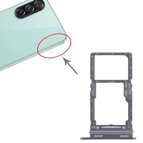 SIM/Micro SD Tray Samsung Galaxy A26 SM-A266B (Black)