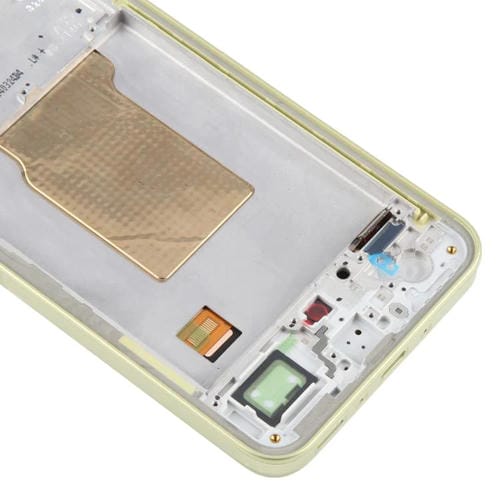 LCD OLED Display Komplett Digitalisierer mit Rahmen Samsung Galaxy A35 SM-A356B (Hellgrün)