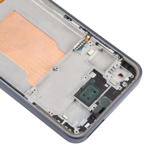 LCD OLED Display Komplett Digitalisierer mit Rahmen Samsung Galaxy A35 SM-A356B (Blau)