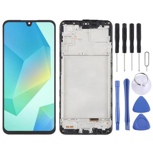 Schermo LCD OLED Digitalizzatore 6,66 Pollici Samsung Galaxy A16 4G SM-A165F con Cornice