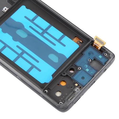 Schermo OLED da 6,36" con cornice per Samsung Galaxy A51 5G SM-A516 (Nero)