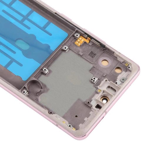 Écran OLED de 6,36" avec cadre pour Samsung Galaxy A51 5G SM-A516 (Rose)