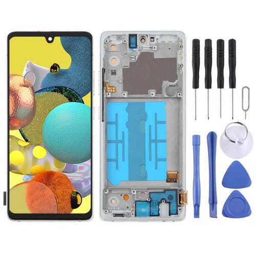 Ecrã OLED de 6,36" para Samsung Galaxy A51 5G SM-A516 (Prateado)