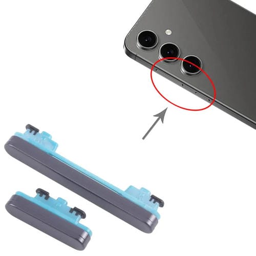Power and Volume Buttons Samsung Galaxy S24 FE SM-S721B (Black) (10 Units)