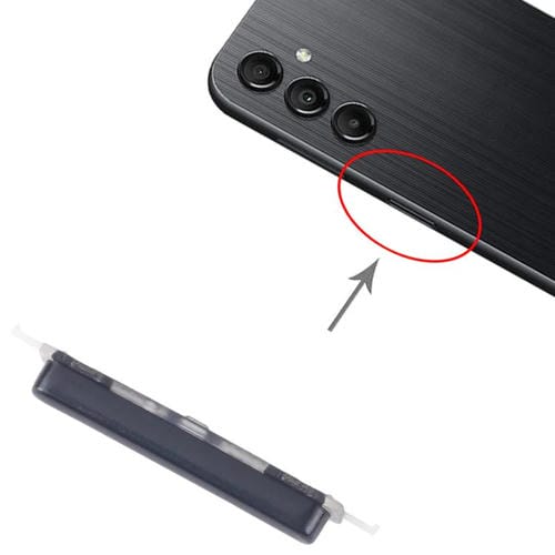 Volume Control Buttons Samsung Galaxy A14 SM-A145F (Black) (10 Units)