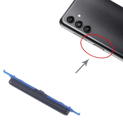 Pulsanti di controllo del volume Samsung Galaxy A04s SM-A047F (Nero) (10 unità)