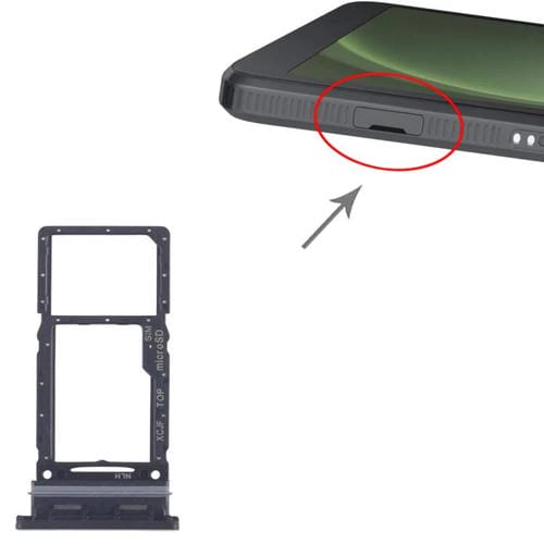 Vassoio scheda SIM e Micro SD Samsung Galaxy Tab Active5 5G SM-X306 (Nero)