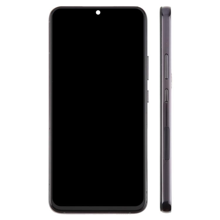 Pantalla LCD TFT de 6,43 pulgadas para Samsung Galaxy S22+ SM-S906B, digitalizador completo con marco, sin identificación de huellas dactilares (negro)