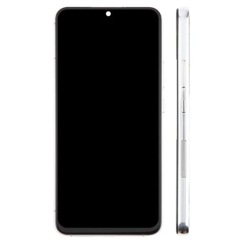 Pantalla LCD TFT de 6,43 pulgadas para Samsung Galaxy S22+ SM-S906B, digitalizador completo con marco, sin identificación de huellas dactilares (plateado)