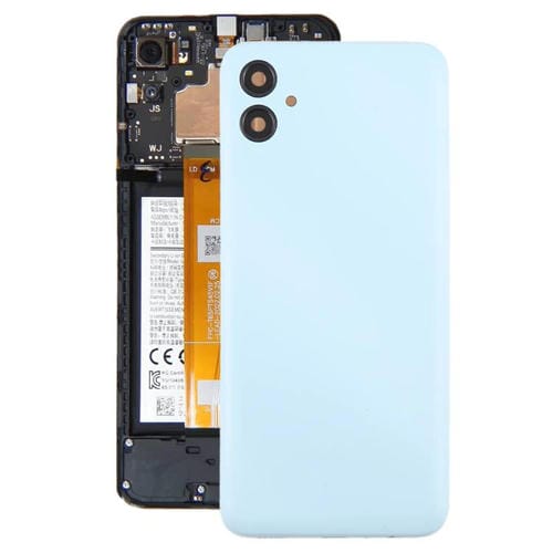 Carcasa trasera con tapa para lente de cámara (azul) para Samsung Galaxy A04e SM-A042F