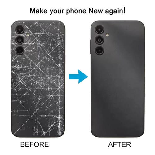 Carcasa trasera con tapa para lente de cámara para Samsung Galaxy A14 SM-A145F (verde)