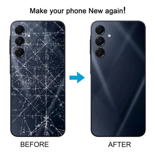 Carcasa trasera para Samsung Galaxy A16 5G SM-A166B (azul)