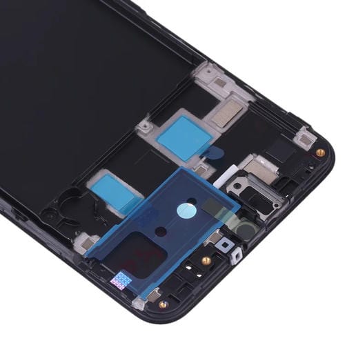 Carcasa Frontal LCD Samsung Galaxy A20 SM-A205F/DS Bisel Placa (Negro)