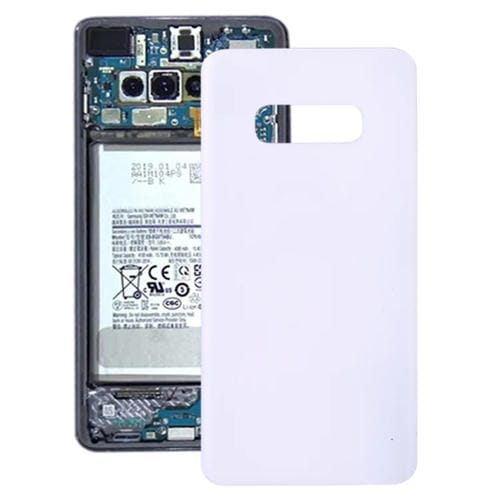 Tampa Traseira da Bateria Samsung Galaxy S10e SM-G970 (Branco)