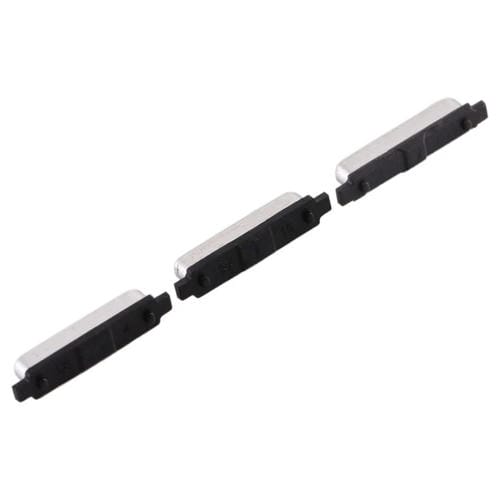 Gioco di tasti laterali Samsung Galaxy S6 (Argento) - di Pulsante di Accensione e Volume