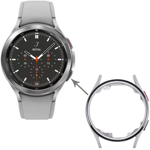 Placca Lunetta Cornice Display LCD Samsung Galaxy Watch 4 40mm SM-R860 R865 (Argento)