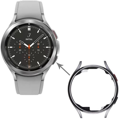Lünettenplatte Samsung Galaxy Watch 4 44mm SM-R870 R875 LCD-Bildschirm (Schwarz)