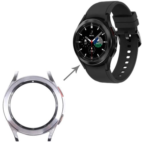 Piastra a ghiera Display LCD Samsung Galaxy Watch 4 Classic 42mm SM-R880 (Argento)