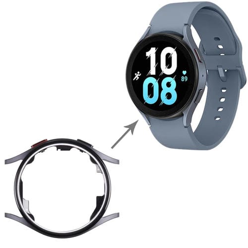 Lünettenplatte Samsung Galaxy Watch 5 40mm SM-R900 R905 LCD-Bildschirm (Schwarz)