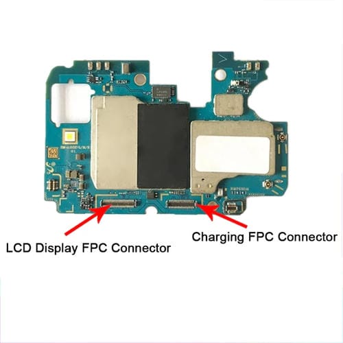 Conector FPC Pantalla LCD Placa Base Samsung Galaxy A10 (10 Piezas)