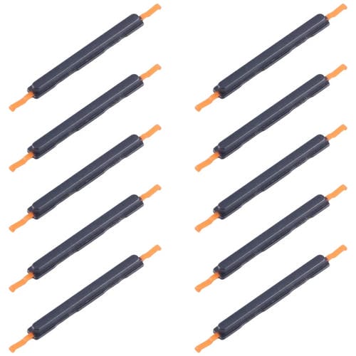 Botão de Energia e Volume Samsung Galaxy A05s 5G SM-A057F (10 Peças) (Preto)