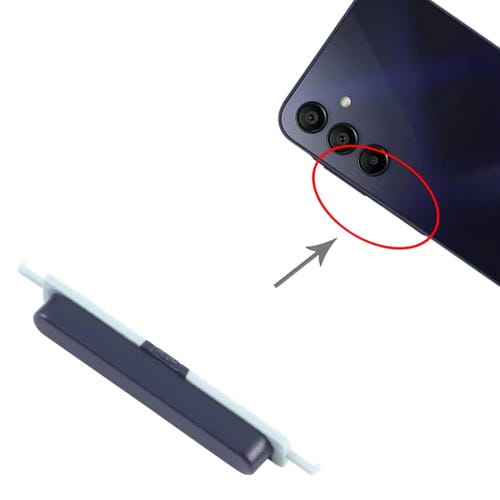 Pulsanti di accensione e volume Samsung Galaxy A15 4G SM-A155F (Nero)