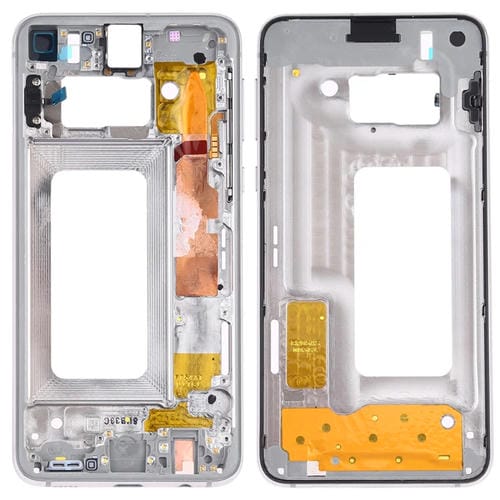 Placa de Bisel de Marco Medio con Teclas Laterales Samsung Galaxy S10e SM-G970 (Branco)