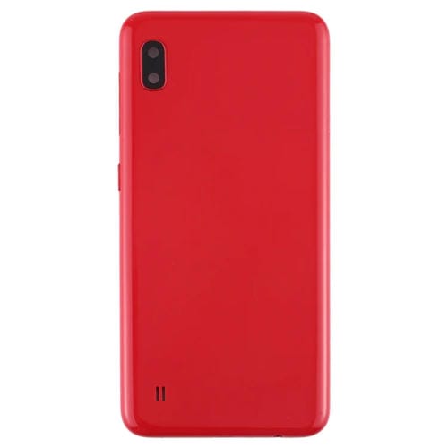 Tampa da bateria Samsung Galaxy A10 SM-A105 com lente e teclas (Vermelho)