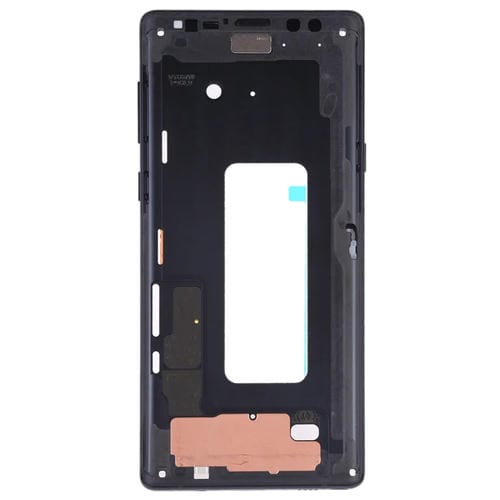 Placa de Bisel de Marco Medio con Teclas Laterales Samsung Galaxy Note 9 (Negro)