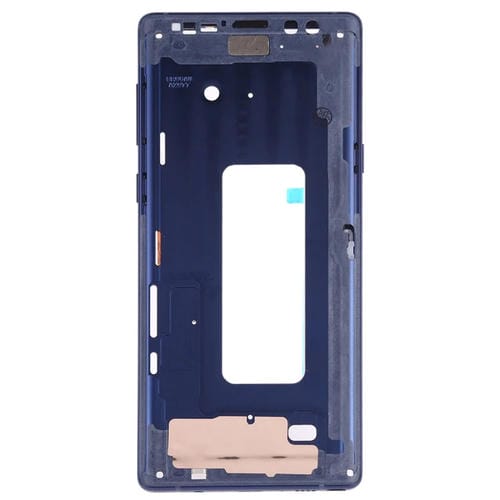 Middle Frame Bezel Plate Samsung Galaxy Note 9 SM-N960 with Side Keys (Blue)