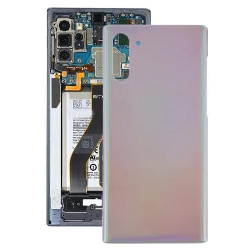 Tapa Trasera Samsung Galaxy Note 10 de Batería (Plata)