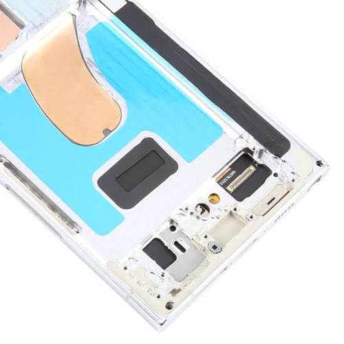 Schermo LCD OLED da 6,78 pollici Samsung Galaxy S23 Ultra 5G SM-S918B Edizione UE con cornice (Argento)