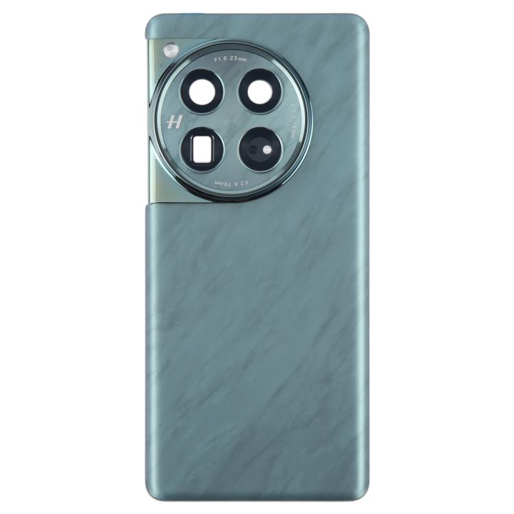 Couvercle arrière de batterie en verre OnePlus 12 PJD110 CPH2573 CPH2581 avec lentille de caméra