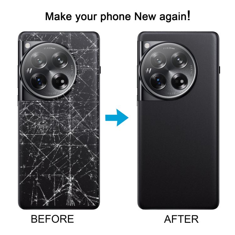 Back Battery Glass Cover for OnePlus 12 PJD110 CPH2573 CPH2581 with Camera Lens